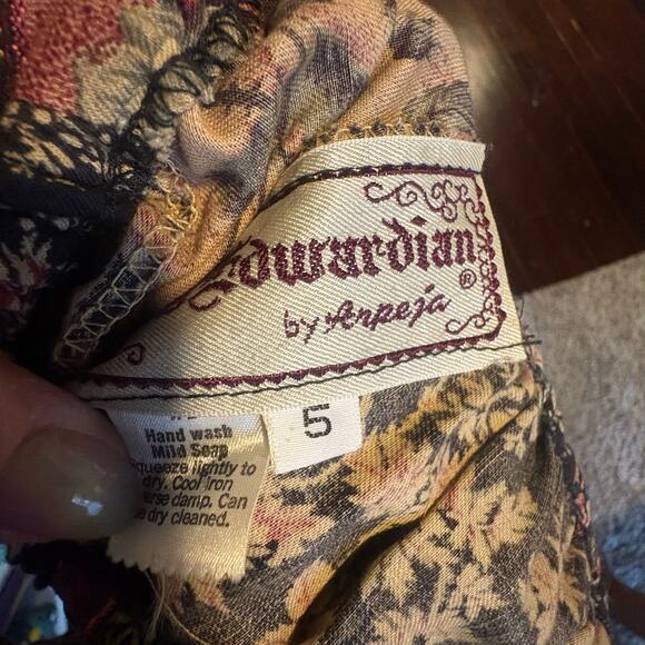 Vintage Young Edwardian Prairie Boho Dress Size 5 - Picture 2 of 7